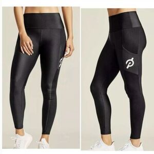 Peloton black leggings size large